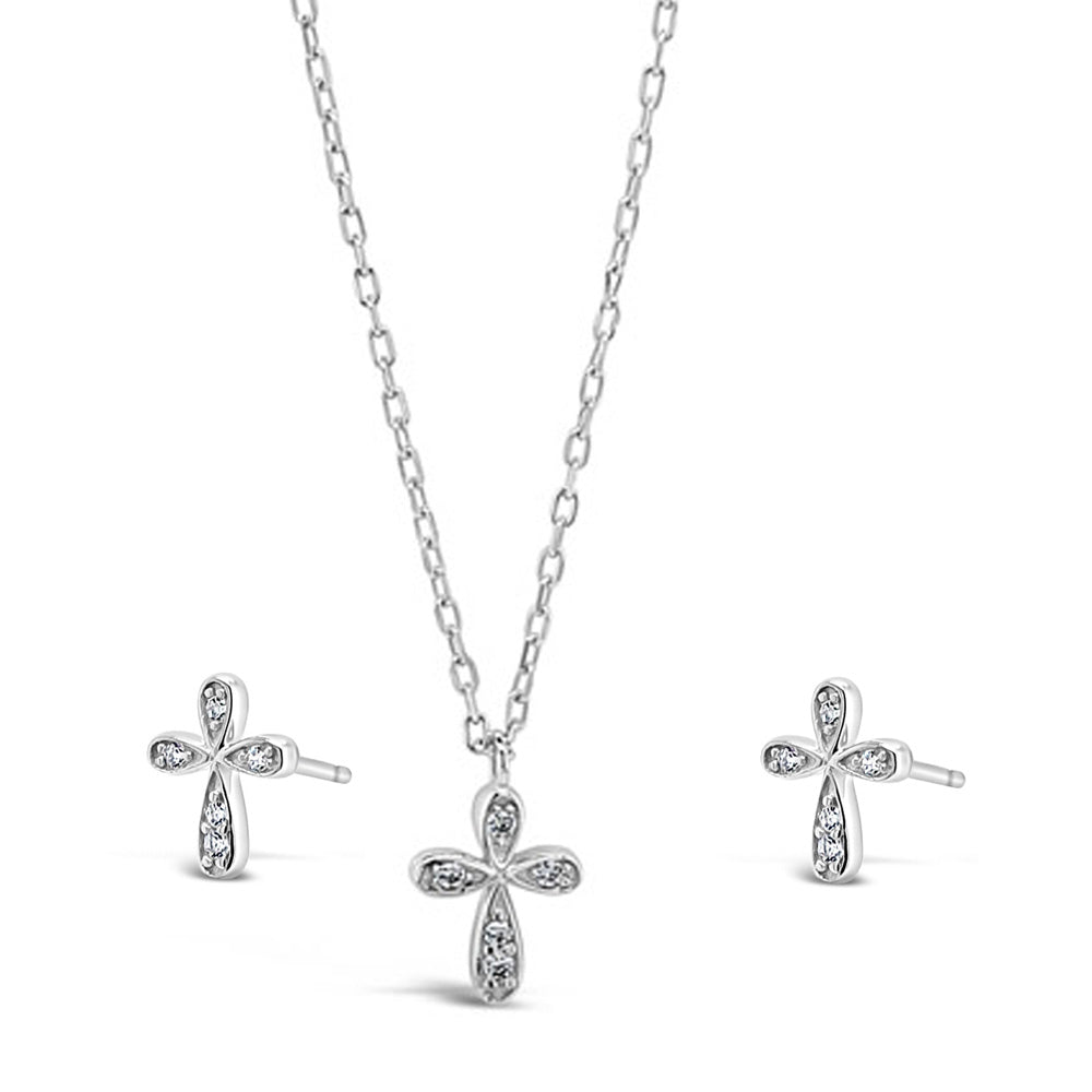 Children's Dainty Cross Pendant